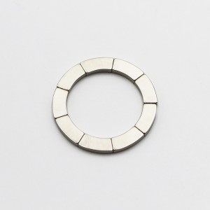 စွမ်းဆောင်ရည်မြင့် Arc Curved Neodymium Magnets