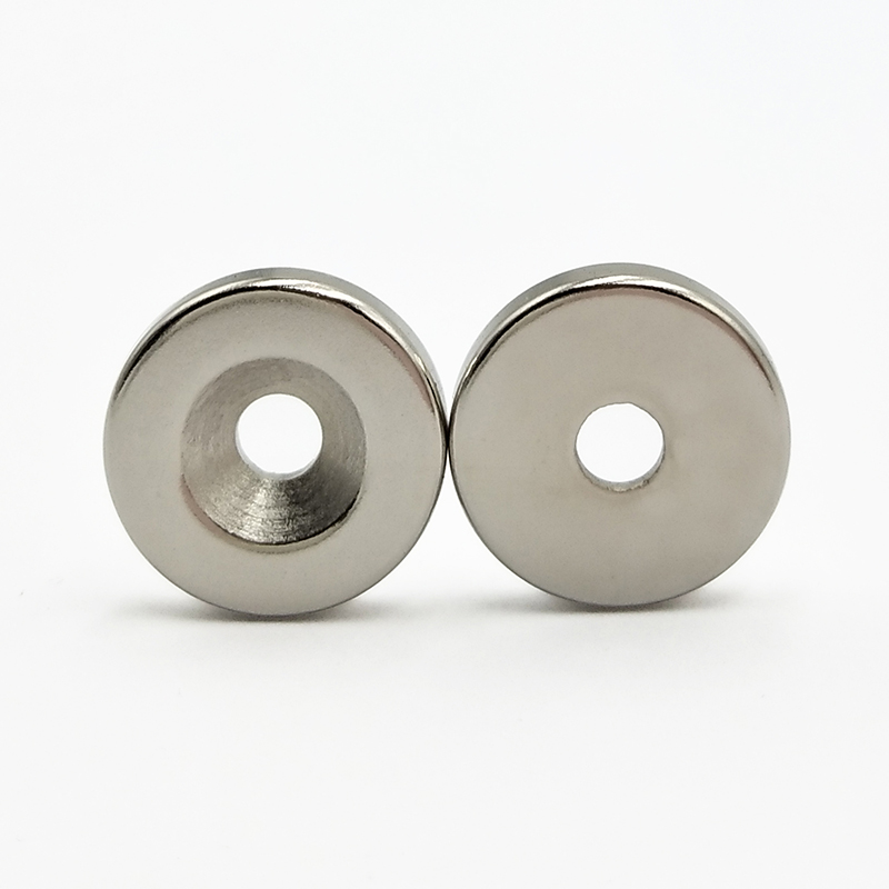 Disc Neodymium Magnets with Countersunk