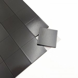 Pre-cut Rubber Magnet Magnetic Sheet with 3M Adhesive