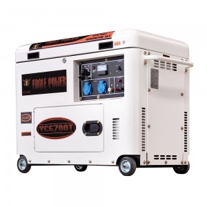 Top quality 5KW Super Silent Power Generator diesel engine 186FA multi-cover
