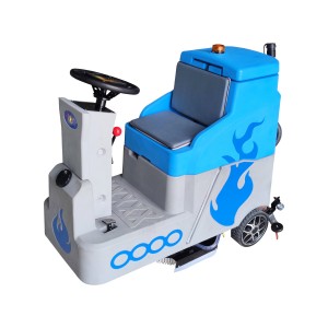 Màquina de neteja en sec industrial per rentar pisos d'alt rendiment