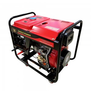 ລາຄາໂຮງງານ 5KVA/5KW Portable Diesel Welder Generator Diesel ຄຸນະພາບສູງ