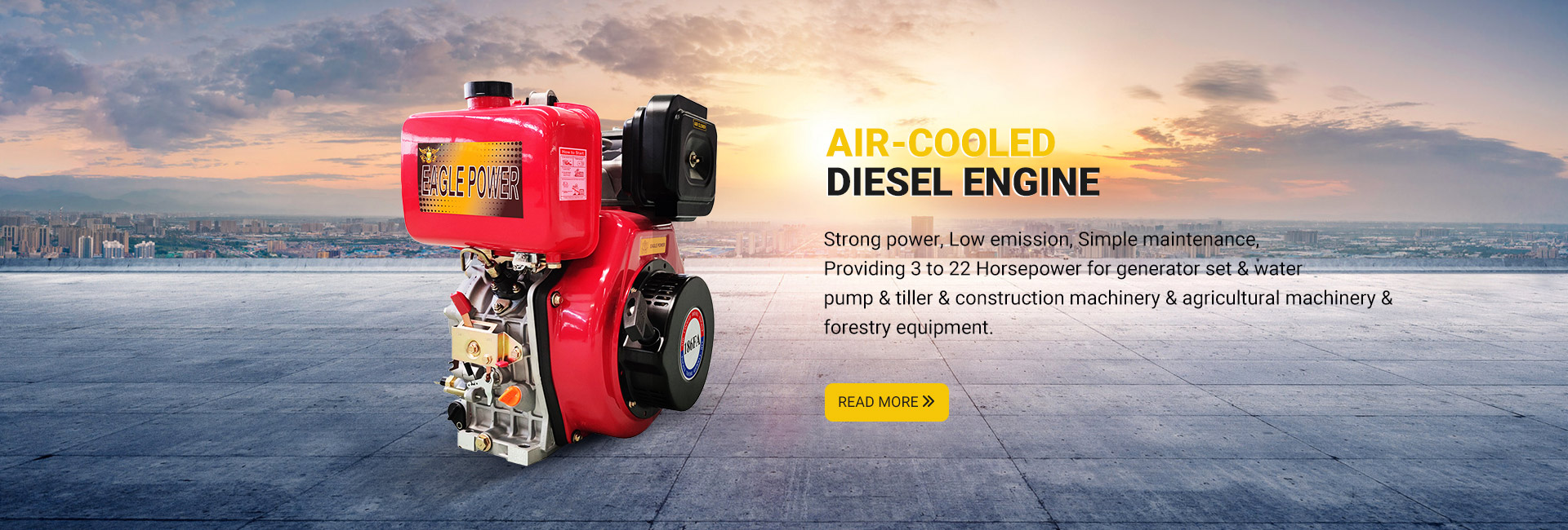 Air-cooled Diesel Engine