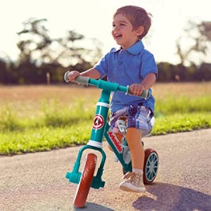 Arkmiido Kinder Laufrad Kleinkind Laufrad Abnehmbare Pedale Baby-Laufräder Spielzeug Kleinkinder Laufrad 18 Monate bis 3 Jahre alt Jungen und Mädchen, die Drinnen|draußen Laufen