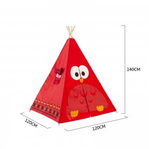 Children’s play indoor tent Indian children’s tent indoor play house children’s toys photography props tent Owl( ZP0183)