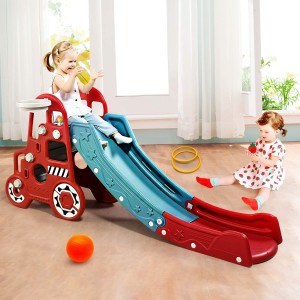 Ealing Baby Slide Climbing Toys 4 in 1 Playset for Toddlers Play Slides for Kids Indoor and Outdoor Jungle Garden Activity Gym Playground Sets for Backyards for Kids Age 3-5