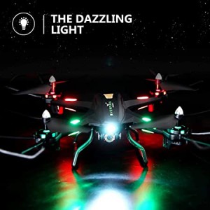 FPV Drone with WiFi Camera Live Video Headless Mode 2.4GHz 4 CH 6 Axis Gyro RTF RC Quadcopter, Compatible with 3D VR Headset