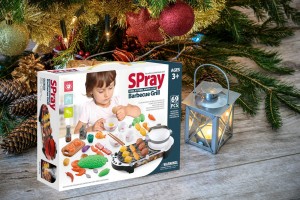 Arkmiido Kids Play Kitchen Set Toys – Pretend Play Toy Kitchen – Toddler Kitchen Set BBQ Play Set 69pcs