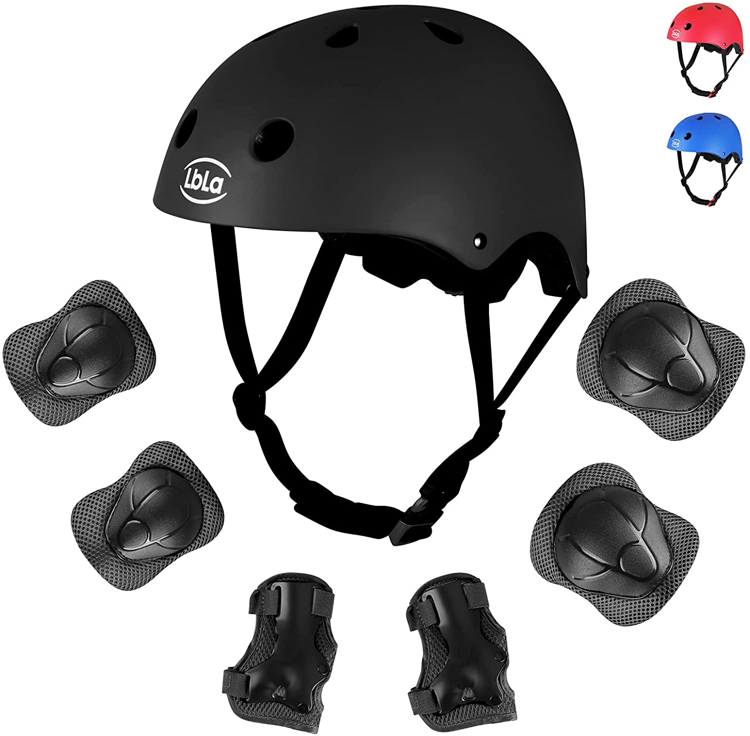 New Delivery for Kids Scooter 5 - LBLA Kids Bike Skateboard Helmet,Helmet and Pads Protect Head Knee Elbow and Wrist,7 Pcs Adjustable Protective Gear Set for 3-8 Years Kids Boys and Girls – ...