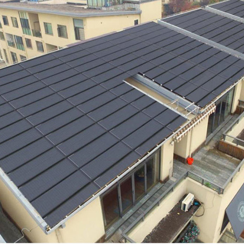 Fast delivery Rattan Solar Lamp - EARLYSOLAR-Solar Roof Flat Tile (Monocrystalline) – Earlybird