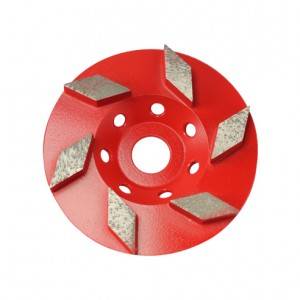 New arrival diamond grind wheels customized abrasive cutting grinding wheel for concrete floor JD1-1-21