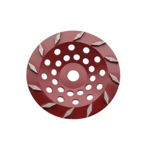 180mm diamond cup wheel with rhombus segments