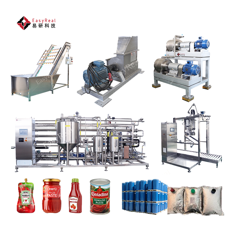 Industrial Tomato Sauce Processing Line