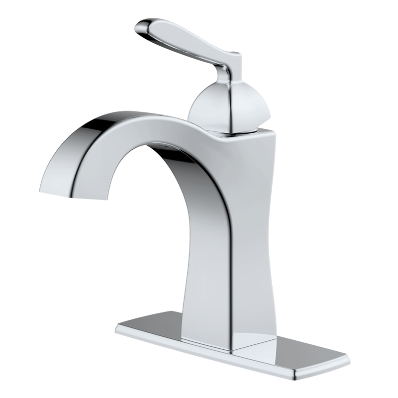 Arden series Single handle bathroom faucet fit 1 hole or 3 hole Installation