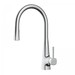 NSF CUPC certified Brass waterway pull-down kitchen faucet