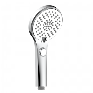 Wholesale China Grohe Rainshower Manufacturers Suppliers –  Trickle button 3F handheld shower Plated face plate handshower   – Easo