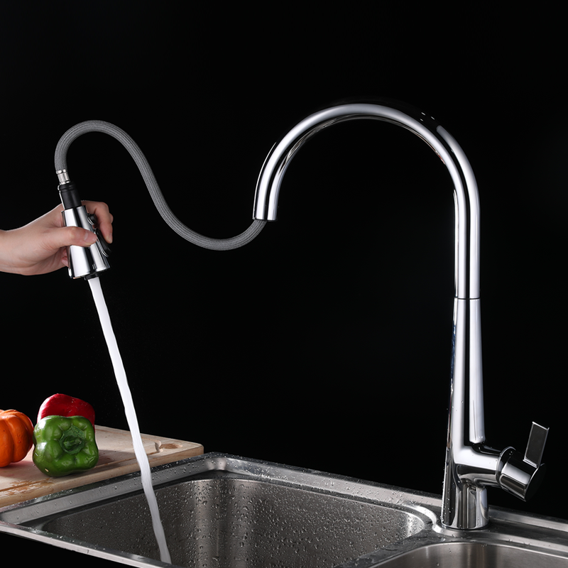 830502 Pull-down kitchen faucet One-handle fauceten faucet One-handle faucet
