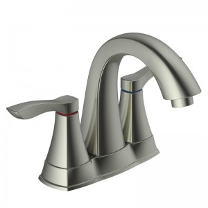 Arden series Watersense certified two handle centerset bathroom faucet