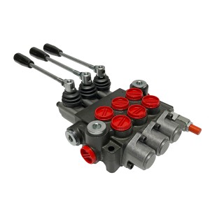 3 spool x 13 GPM hydraulic control valve