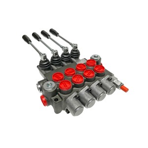4 spool x 13 GPM hydraulic control valve