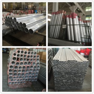 Pneumatic Tube ISO Accessories Cylinder Aluminum Tube