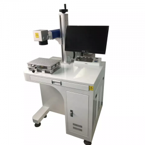 Cabinet integrated fiber laser marking machine