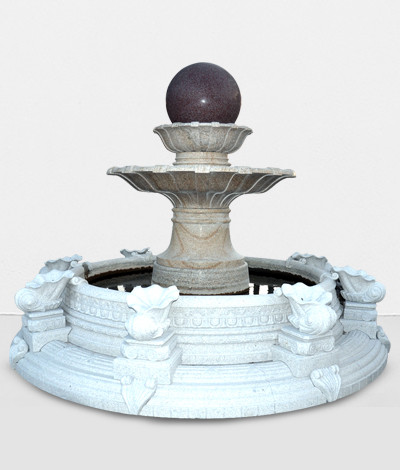 marble water fountain 01