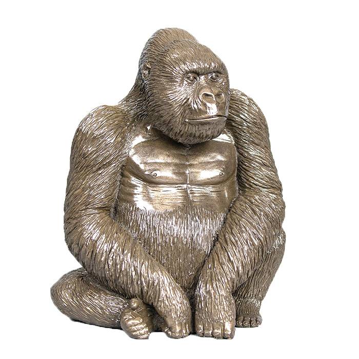 Best Marvel Resin Sculpture Now PVC Decoration Fiberglass Gorilla Statue Supplier