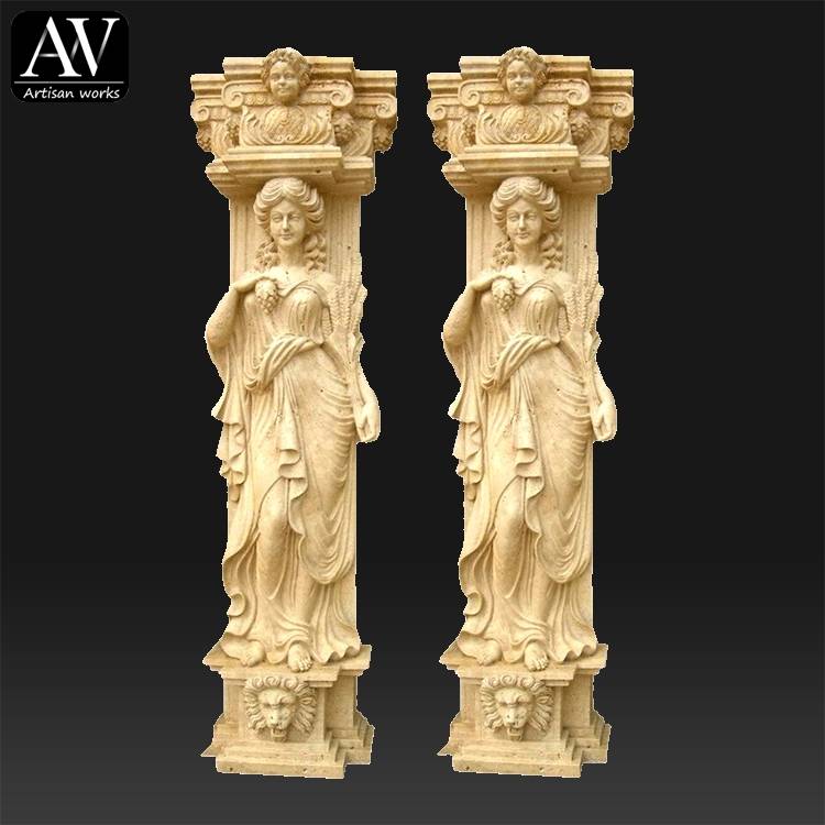 China Indoor decorative roman columns home decoration pillar ...