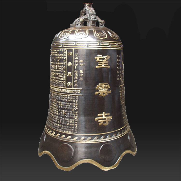 Popular Design for Bronze Dolphin Sculpture - Antique large decorative indian brass bells – Atisan Works