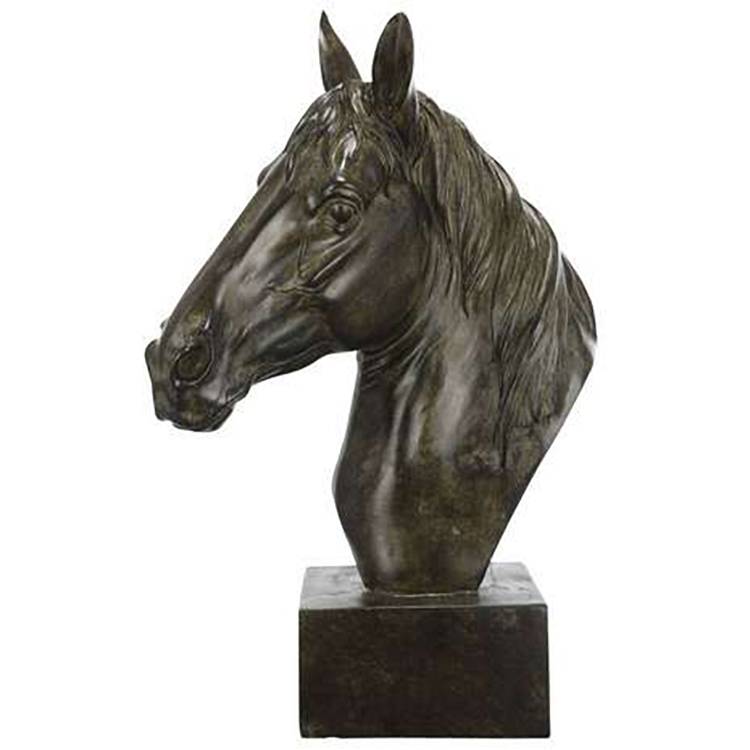life size horse statues fiberglass horse head