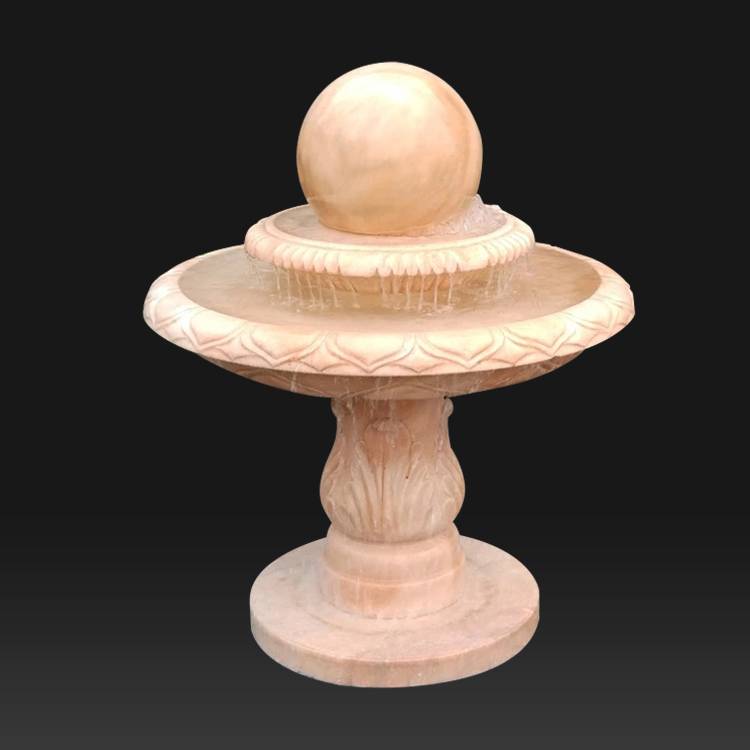 Good Quality Fountain – White red yellow marble indoor rolling fountains ball fountain – Atisan Works