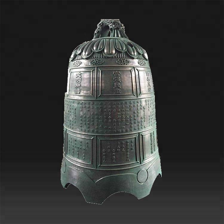 Renewable Design for Bronze Female Statues - Chinese antique tibetan brass mini craft church bell – Atisan Works