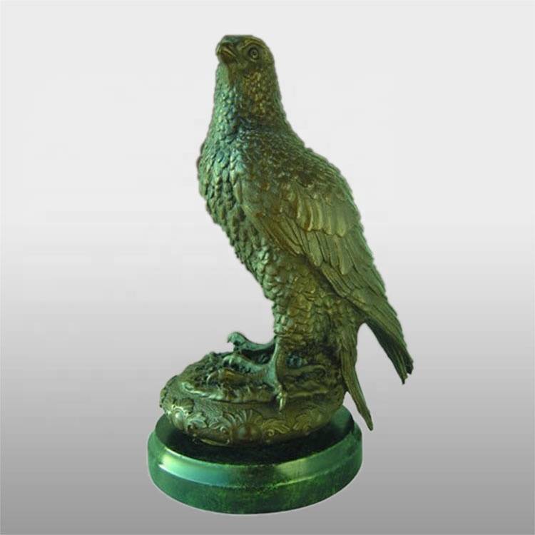 Factory directly supply Bronze Fisherman Statue - Hot selling garden statue large bronze eagle sculpture – Atisan Works