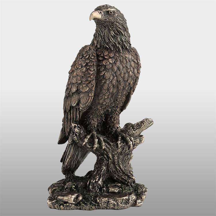 Antique Large Life Size brass eagle sculptures