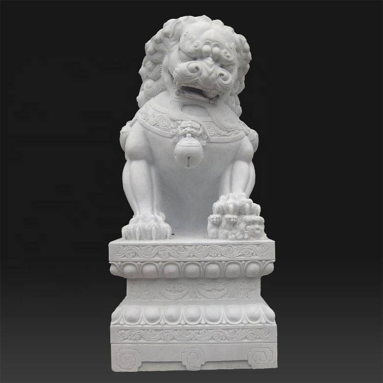 Good User Reputation for Stone Rabbit Statue - Custom garden life decorative size stone white lions statues foo dog statues sale – Atisan Works