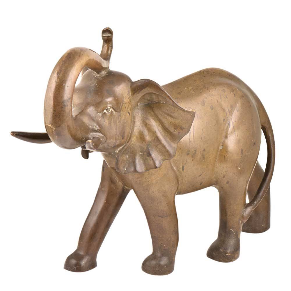 Large Size Cooper Animal Sculpture Outdoor Decoration Bronze Elephant Statues For Sale