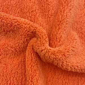 Car wash towel Colorful borderless super soft double-sided coral velvet towel