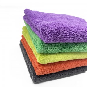 Multi-funtional Double Side Coral Fleece Skin Friendly Soft Towel Cleaning cloth