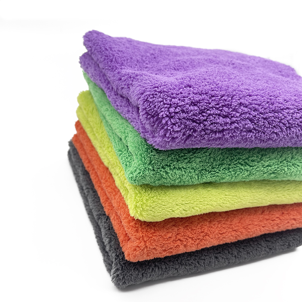 OEM/ODM China Microfiber Towel Importer - Multi-funtional Double Side Coral Fleece Skin Friendly Soft Towel Cleaning cloth – Eastsun