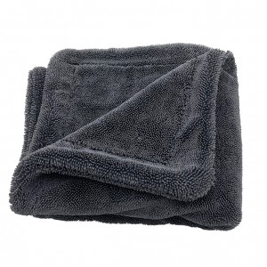 Super absorbent car care microfiber loop twisted towel car wash towel cloth