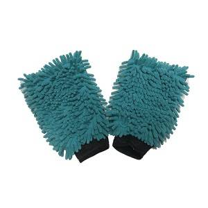 Household cleaning cloth mitt car washer detailing mitts dusting magic glove microfiber chenille washing gloves