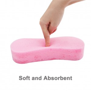 Low price for 8 shape car wash non-abrasive scrubber cleaning sponge
