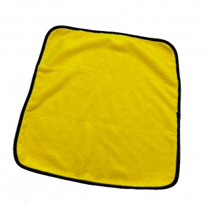 Car Cleaning Products Double Side Microfiber Coral Fleece Absorbent Non Linting Car Clean Cloth