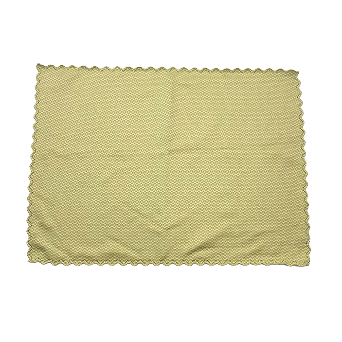 Best Price for 40×40 Microfiber Towels - Wholesale high quality microfiber cleaning towel soft kitchen Cleaning Cloth Fish scale cloth – Eastsun