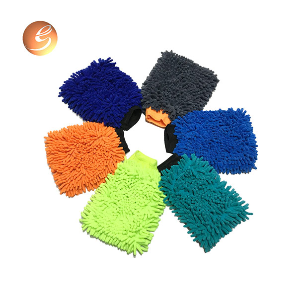 Factory making Chenille Car Wash Sponge Glove - Various kinds of car cleaning mitt dust remove auto wash chenille gloves – Eastsun