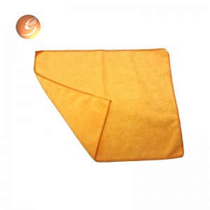Multi-colored microfiber cleaning towel household cleaning cloth