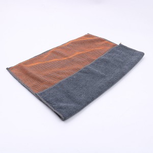 Custom Multifunctional Double Side microfiber and mesh towel Manufacture for wholesales