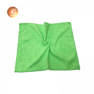 Multi-colored microfiber cleaning towel household cleaning cloth
