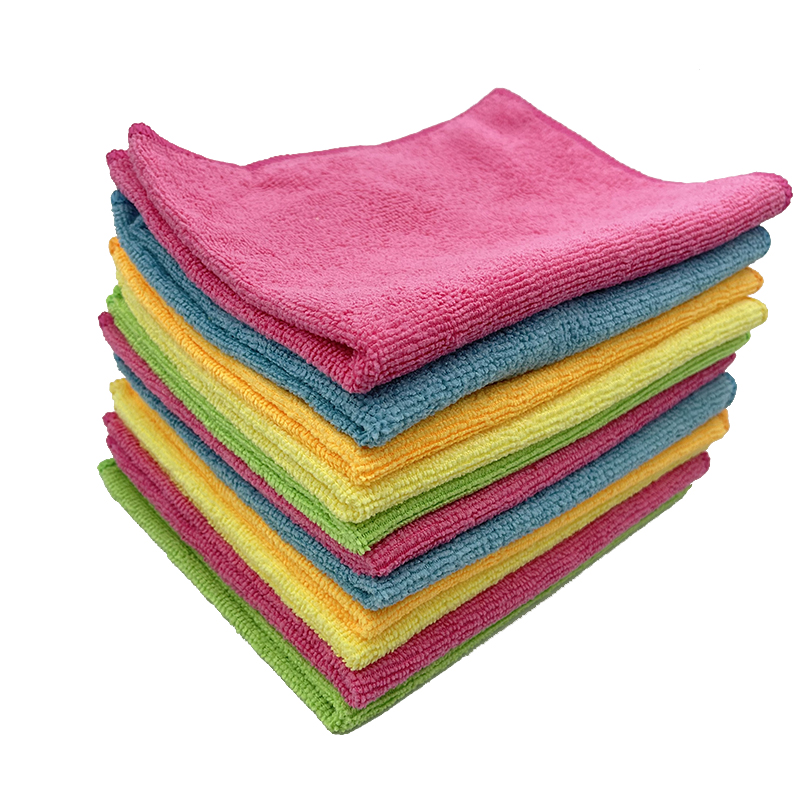 Microfiber cleaning cloth kitchen towel wholesale household towel Featured Image